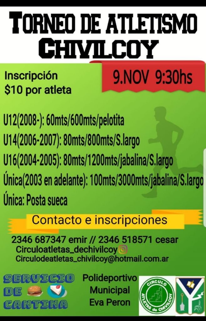 Torneo de Atletismo en Chivilcoy