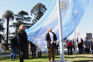 Acto a 168 años de la muerte del General San Martín