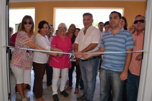 Barrientos inauguró el nuevo Centro de Día.