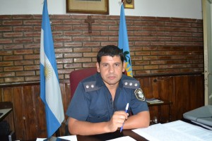 Oficial Principal, Elías Montiel.