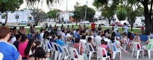 Segura en plaza 5 de  Agosto.